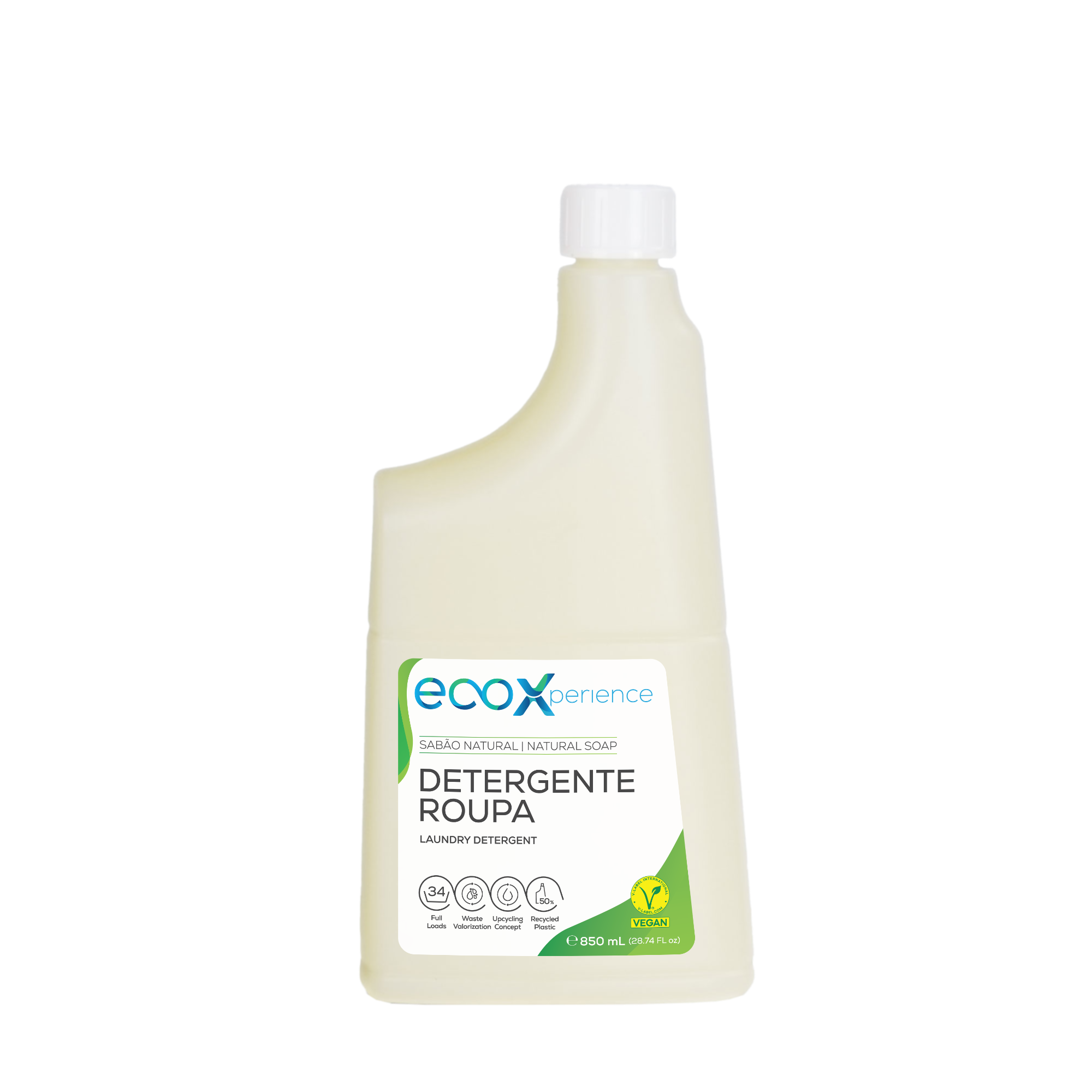 Detergente Roupa Sabão Natural 0.85LT